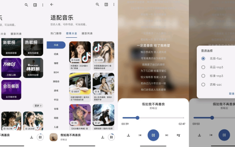 适配音乐 v4.3.8 – 免费听歌下歌