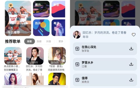 云母音乐 v1.0.7 – 内置酷我和网易云的歌源